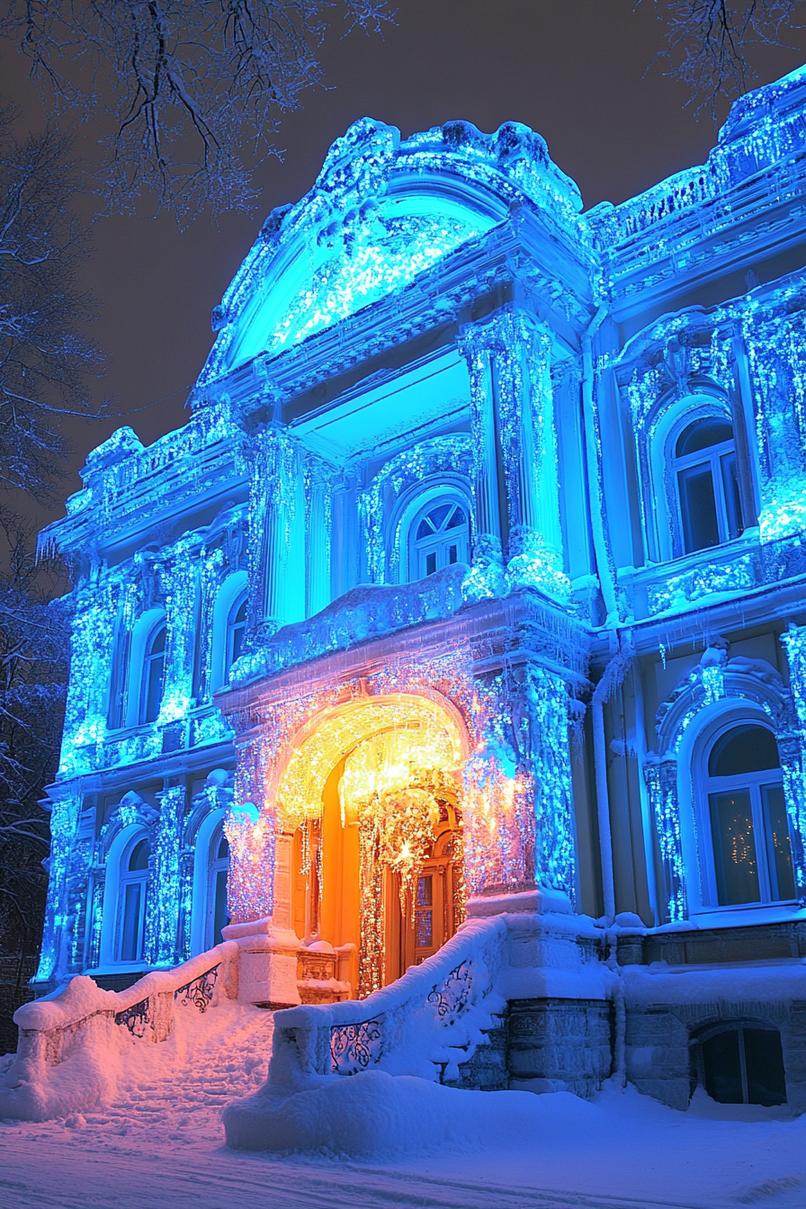 8. Frozen Palace Facade Lights-1