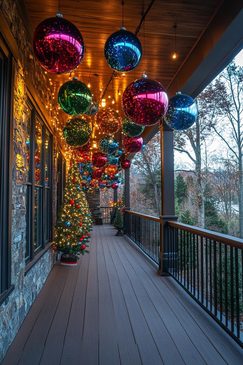 13. Giant Ornaments for Festive Porches-1