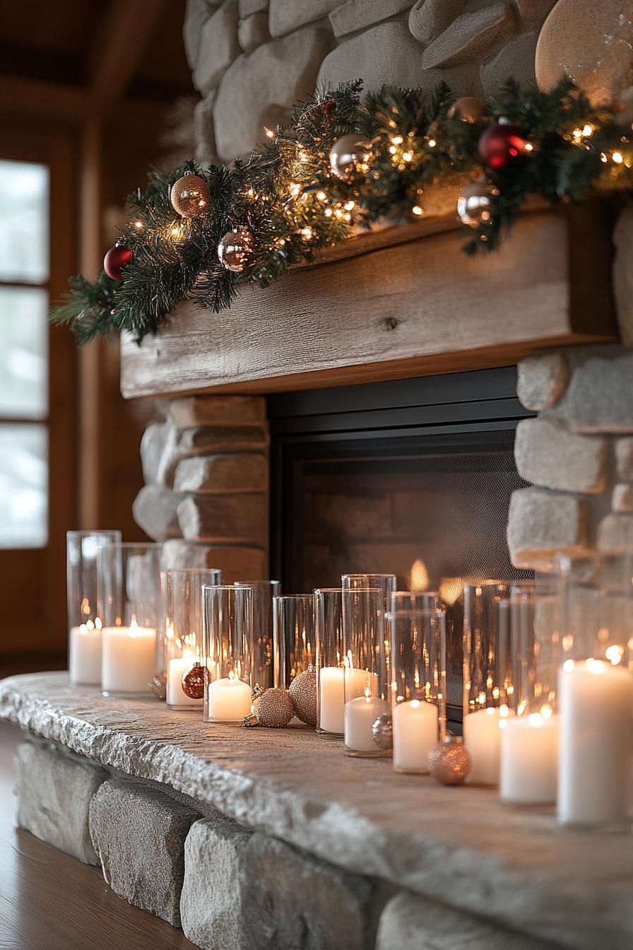 11. Glowing Glass Decor for Christmas-1