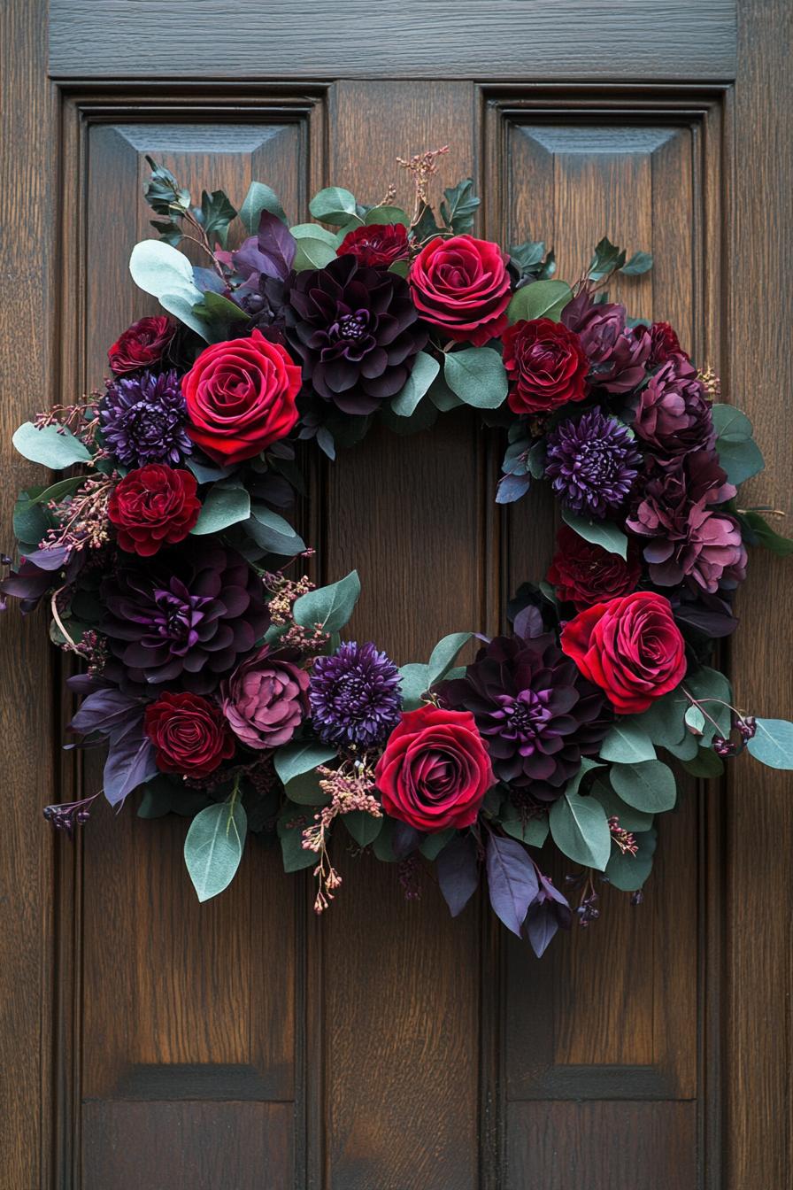 2. Gothic Christmas Wreaths-1