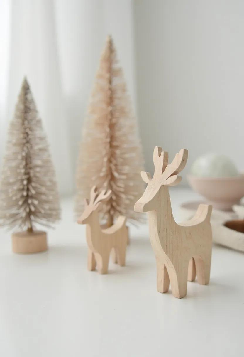 9. Nordic Wooden Holiday Figurines-2