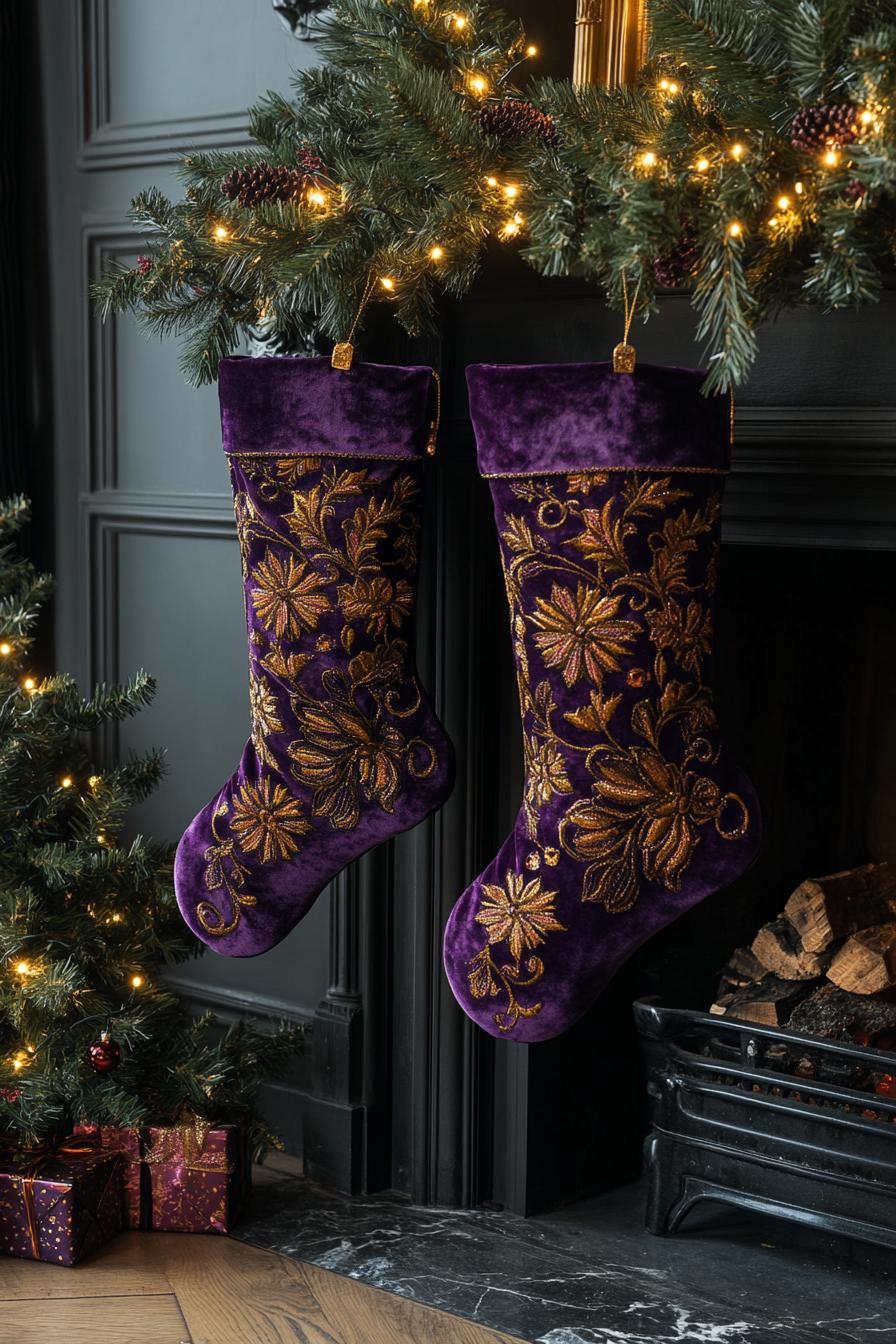 2. Opulent Holiday Stocking Collection-0