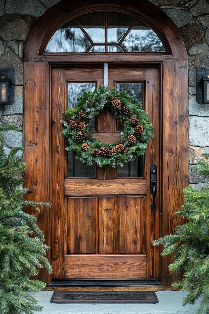 4. Rustic Evergreen Wreath Creations-1