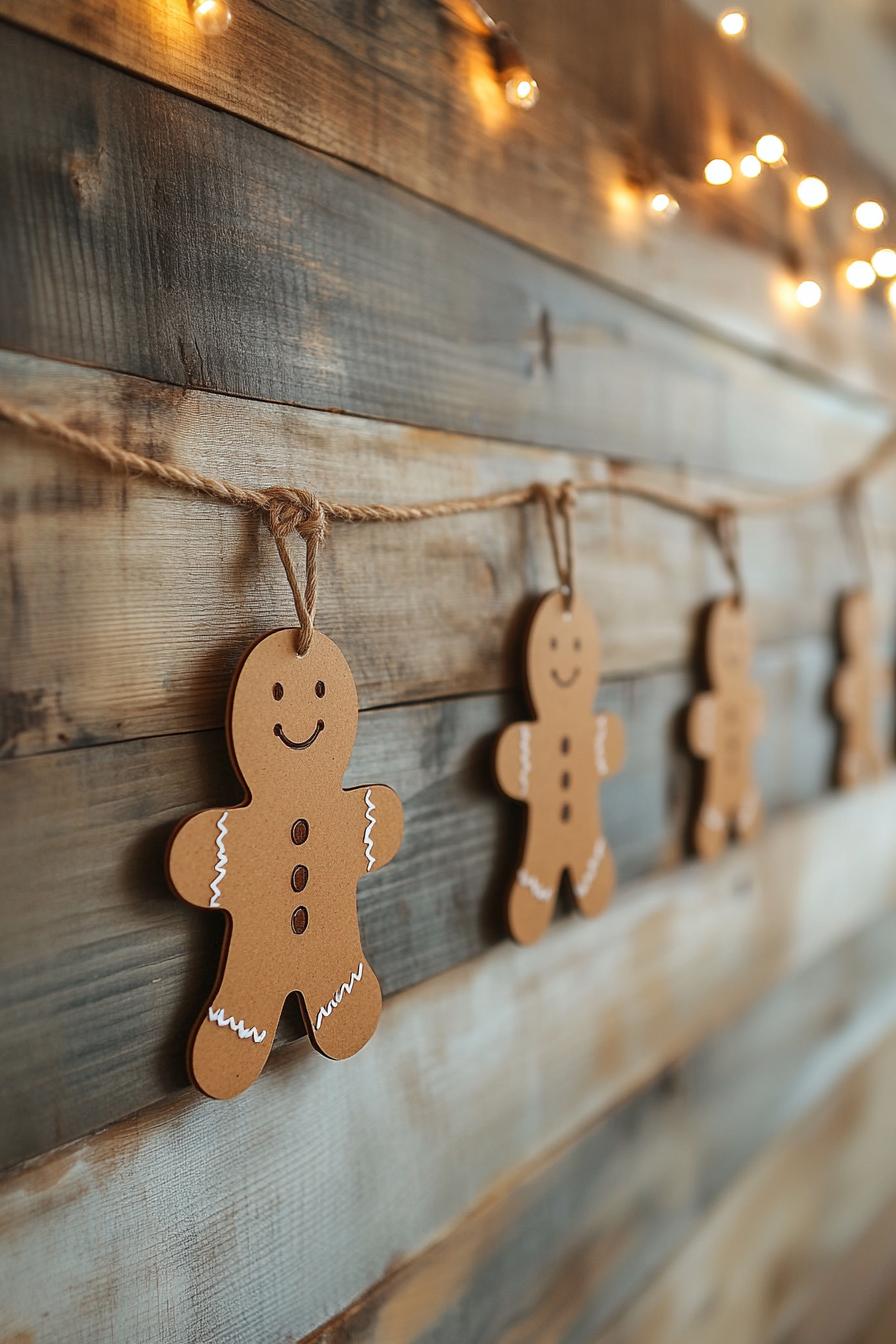 10. Rustic Gingerbread Man Garlands-0