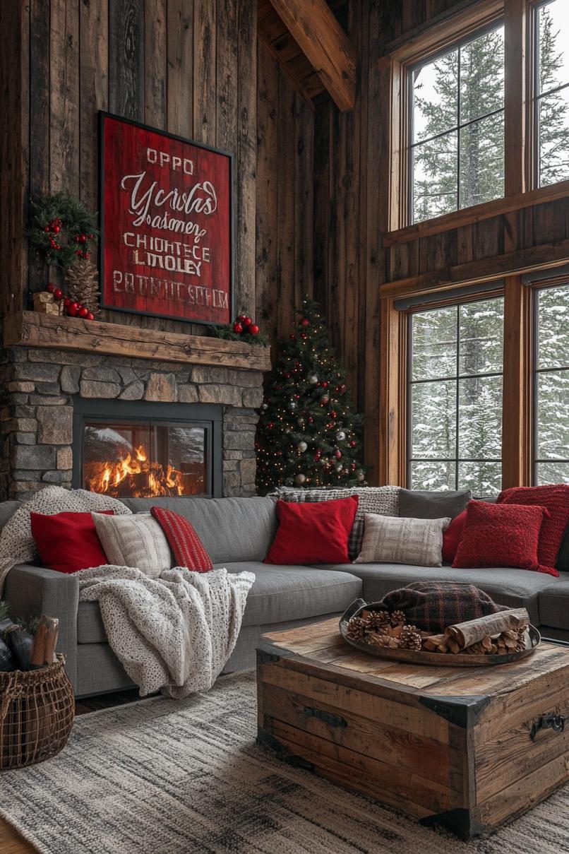 8. Rustic Holiday Signs: Festive Quotes-0