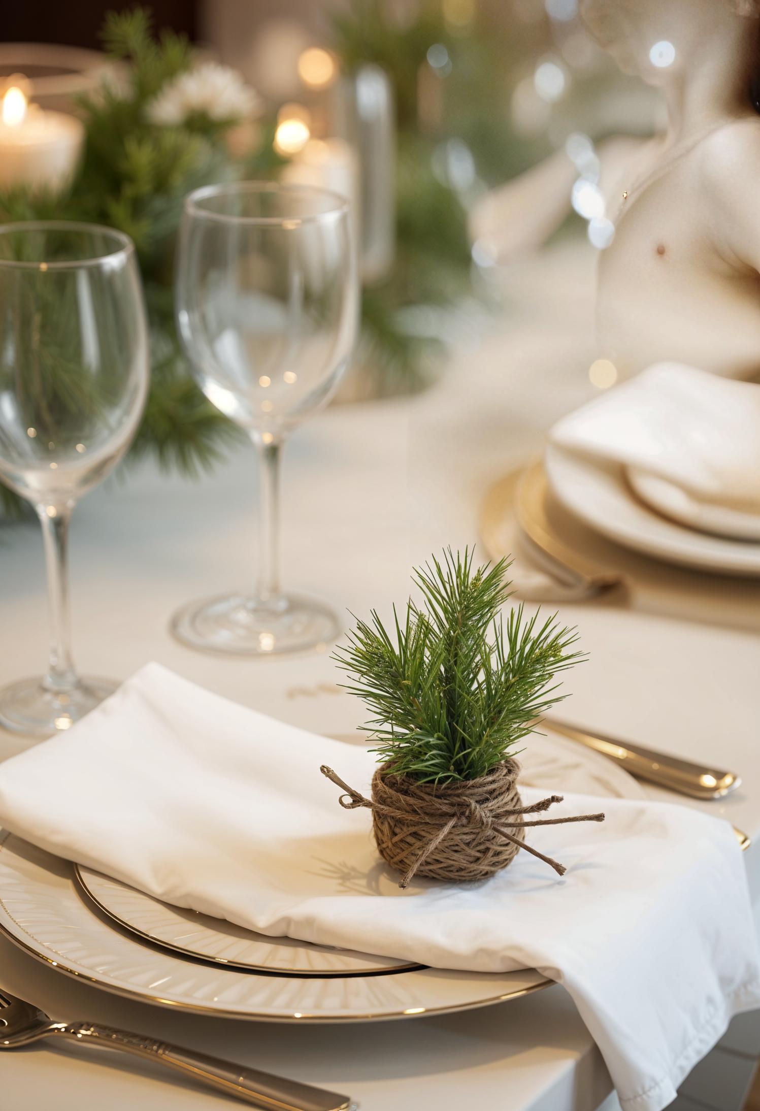 19. Rustic Holiday Table Place Card Holders-0