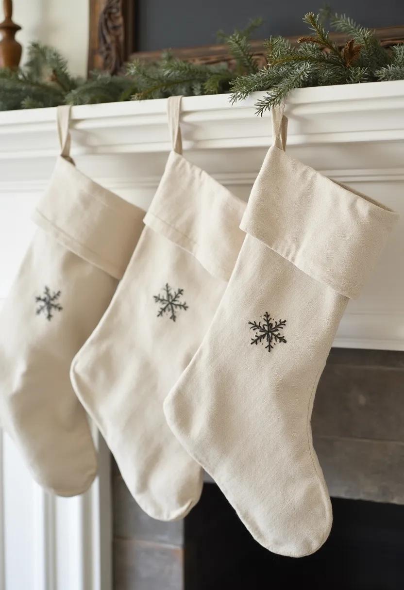 11. Simple Embroidered Linen Stockings-0