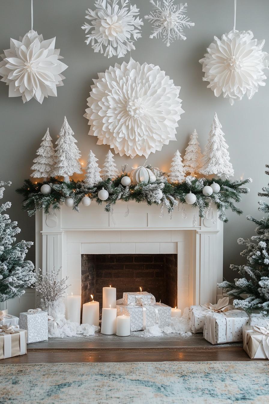 15. Snowflake Mantel Magic-2