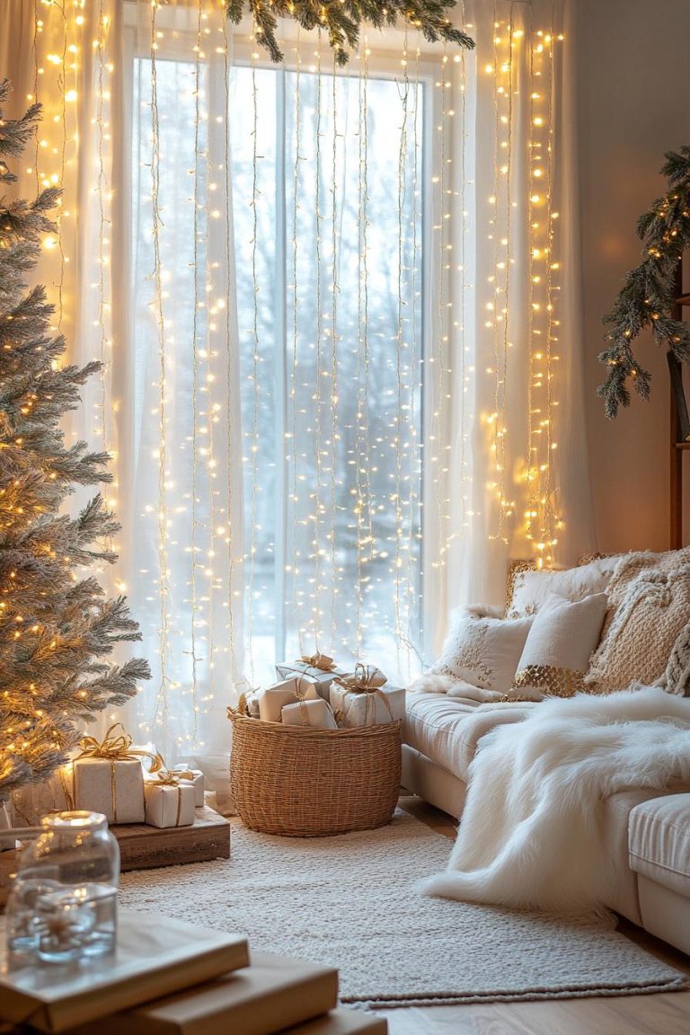 21 Magnificent White Christmas Decor Ideas - Lovely Harbor