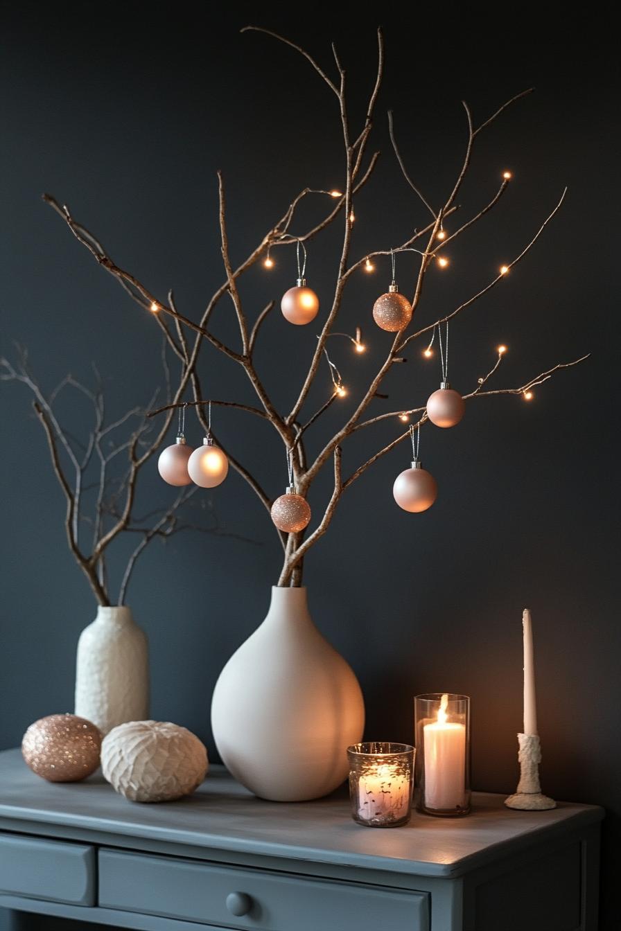 10. Twig Tree Holiday Decor-1