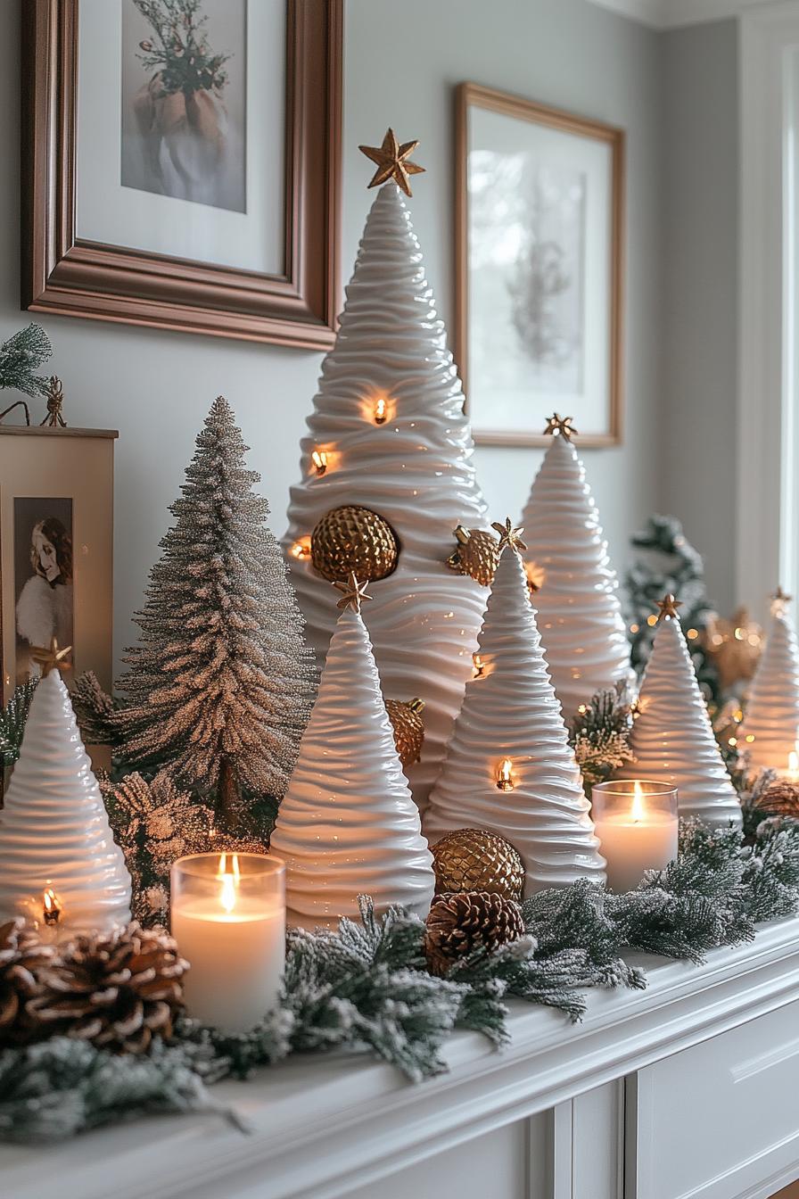 5. Whimsical White Ceramic Tree Display-1