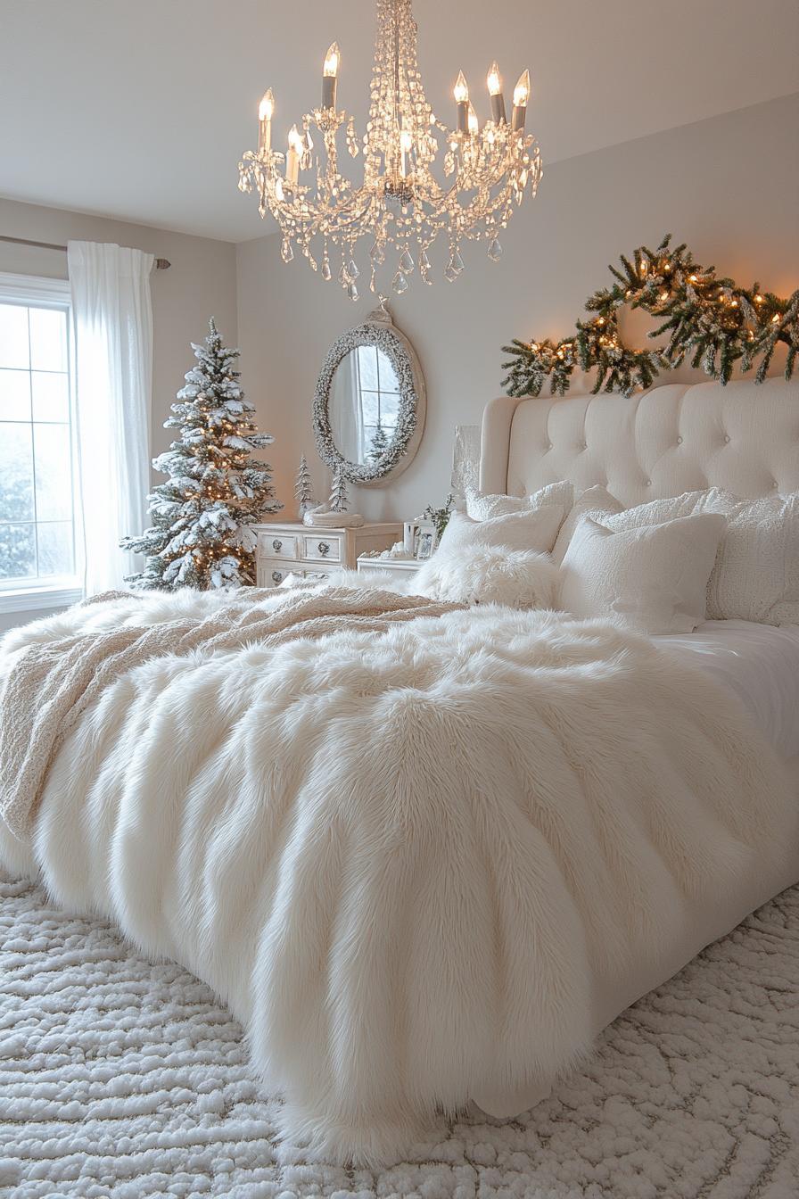 8. White Faux Fur Delight-3