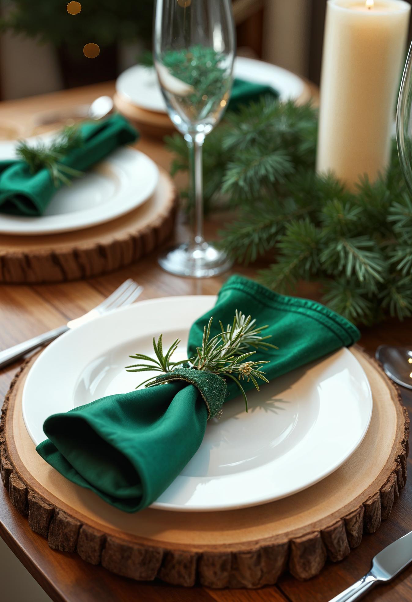 5. Wood & Green Holiday Elegance-0