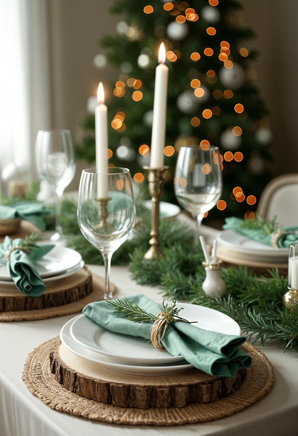 5. Wood & Green Holiday Elegance-1