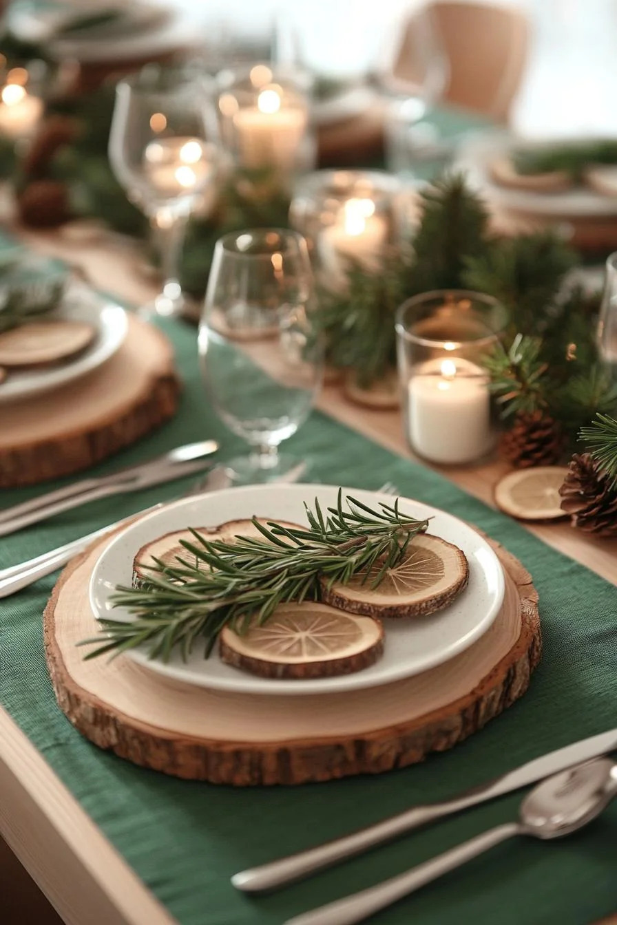 5. Wood & Green Holiday Elegance-2