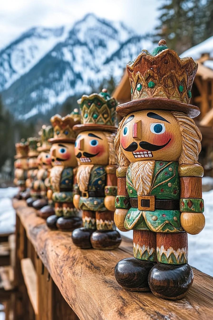 13. Wooden Nutcrackers for Mountain Lodge-1