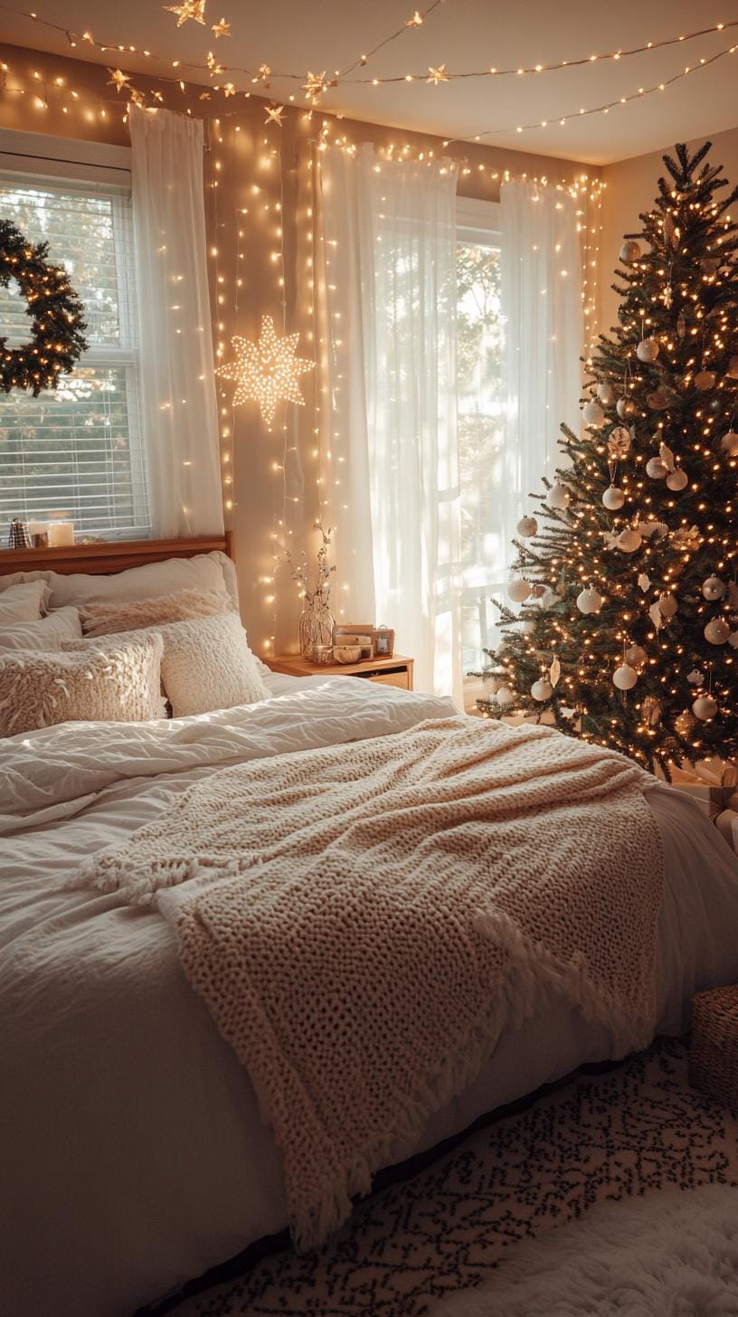 8. Festive Bedroom Decor Ideas-1