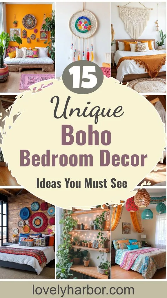 15 Unique Boho Bedroom Decor Ideas You Need To See