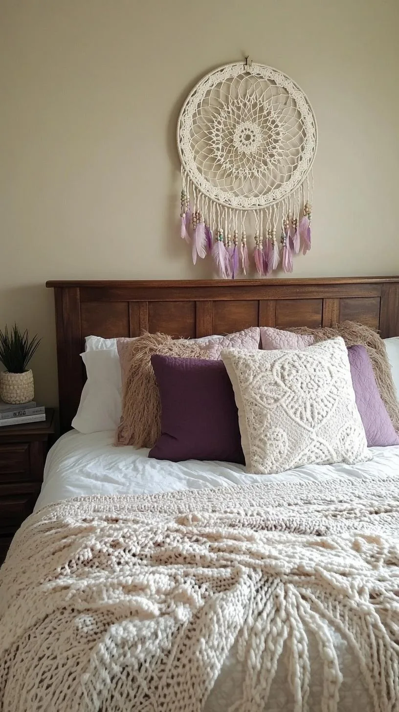 1. Boho DIY Dreamcatcher Decoration-1