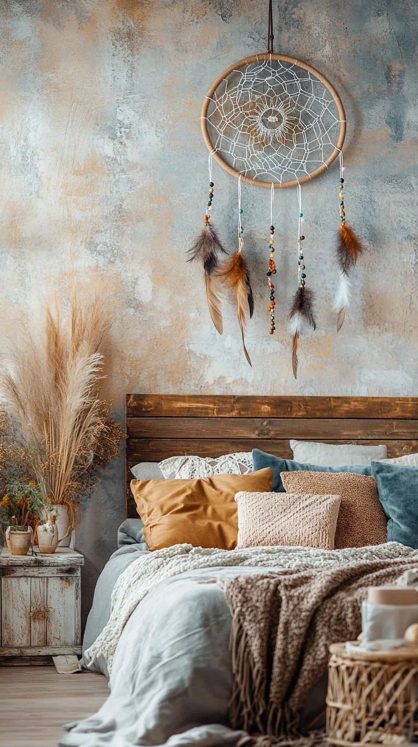 1. Boho DIY Dreamcatcher Decoration-2