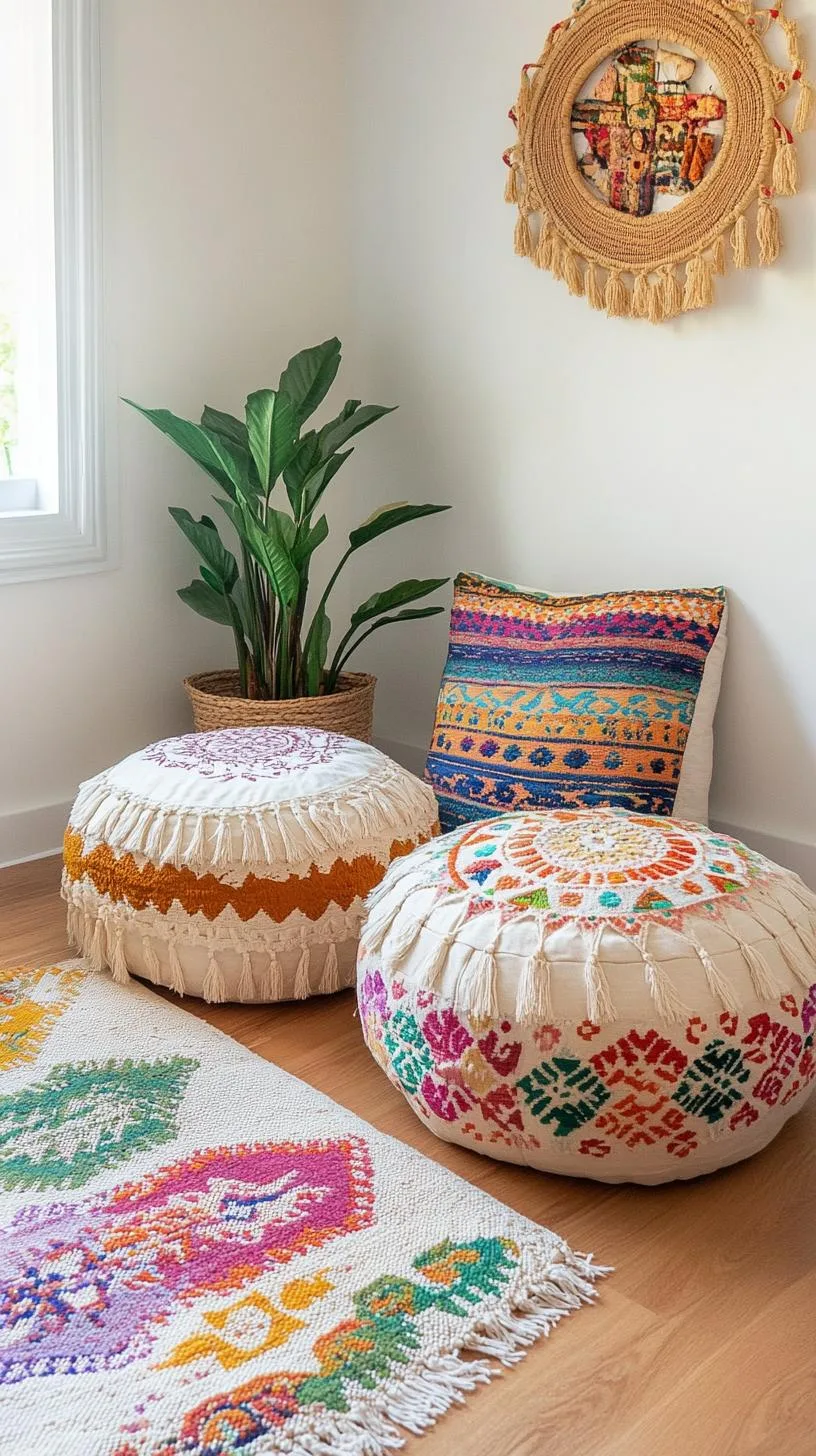 11. Cozy Floor Cushion Seating Area-1