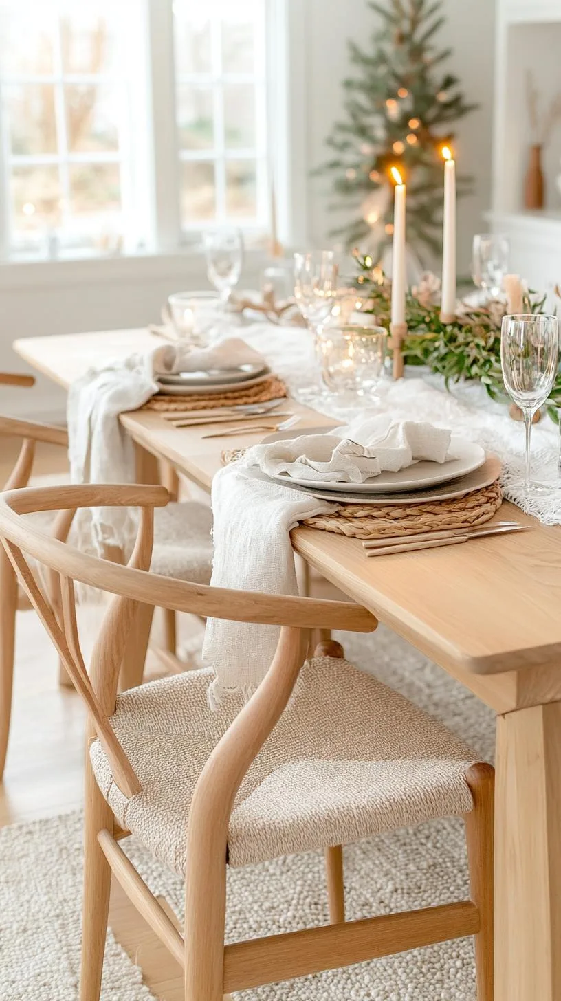 15 Unique Winter Tablescapes to Transform Your Dining Room 2 1. Cozy Scandinavian Winter Tablescapes-0