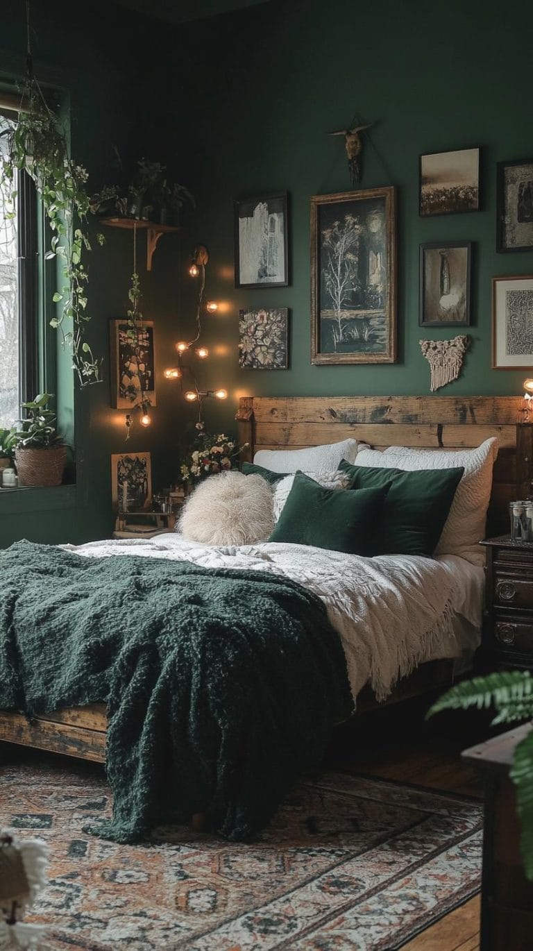 23 Whimsical Moody Boho Bedroom Ideas To Copy - Lovely Harbor