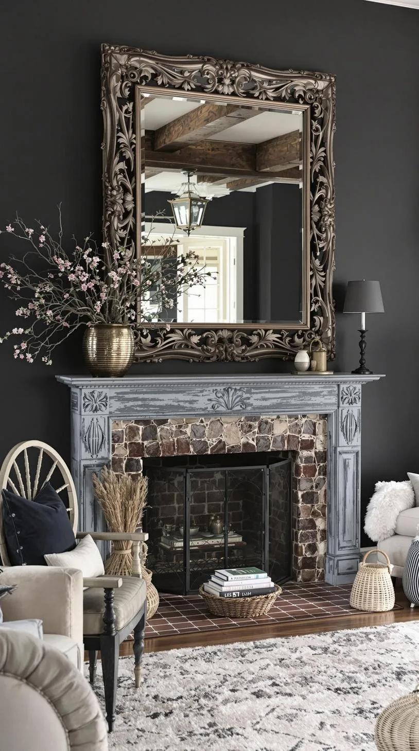 13. Dramatic Mirror for Moody Farmhouse-2