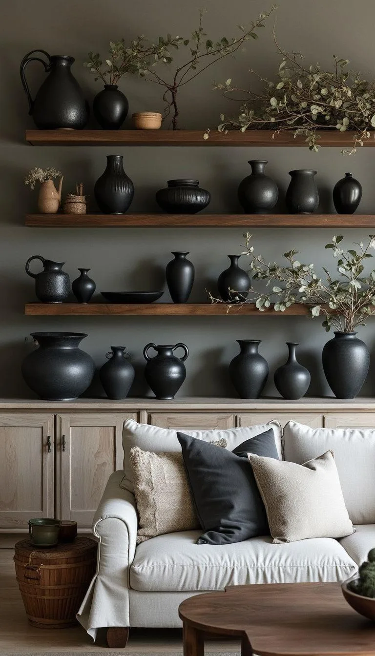 11. Elegant Farmhouse Shelf Decor Ideas-0