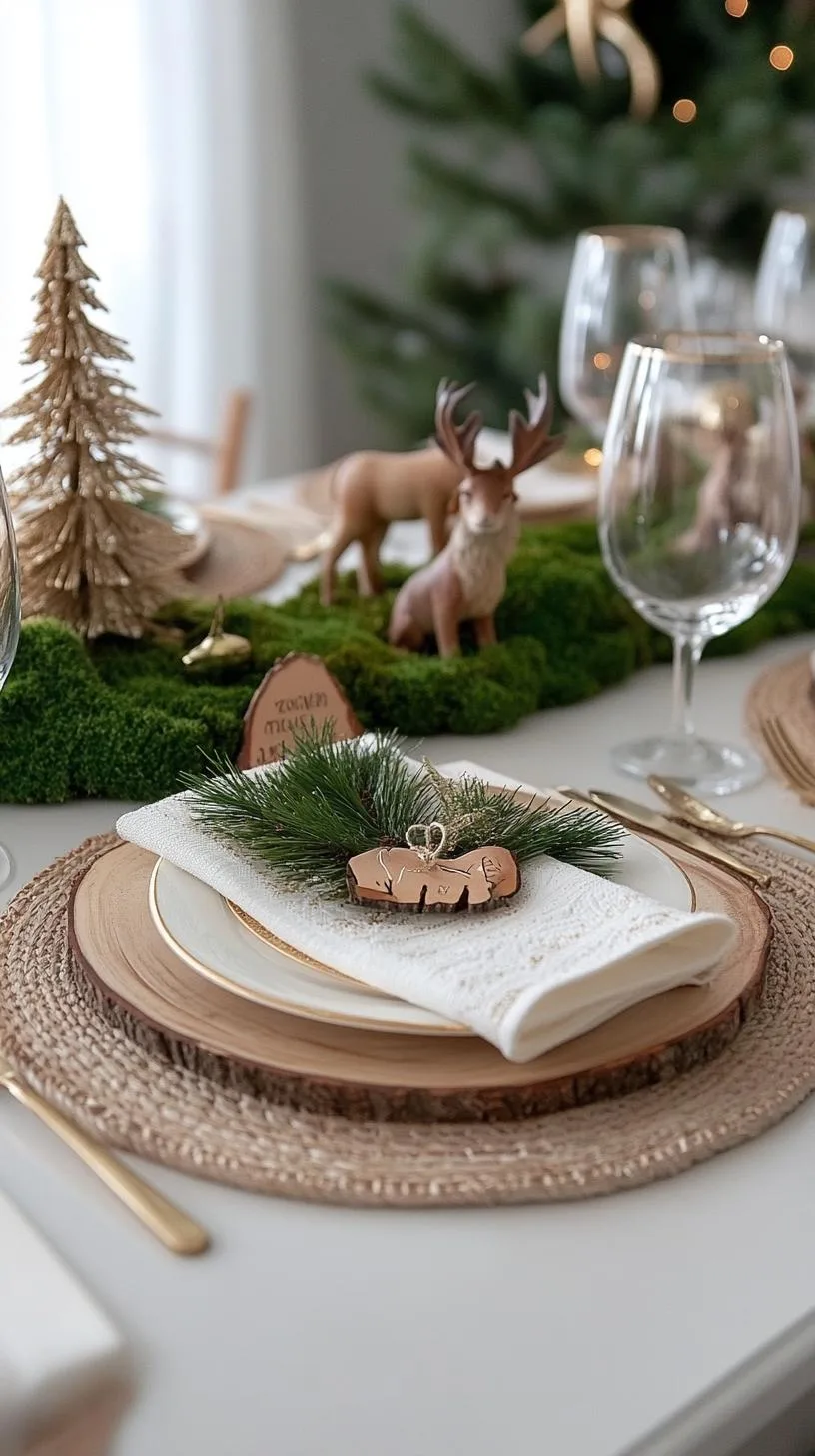15 Unique Winter Tablescapes to Transform Your Dining Room 18 7. Enchanted Woodland Tablescapes-0