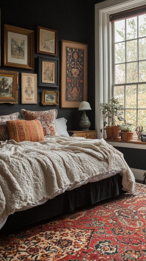 23 Whimsical Moody Boho Bedroom Ideas To Copy - Lovely Harbor