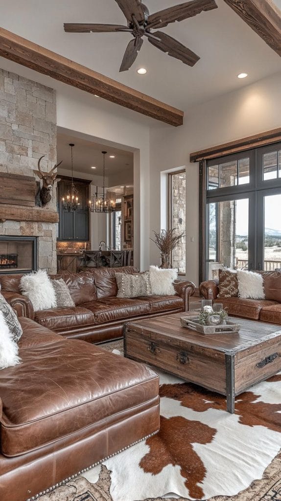 25 Chic Ranch House Decor Ideas For Modern Rustic Living - Lovely Harbor