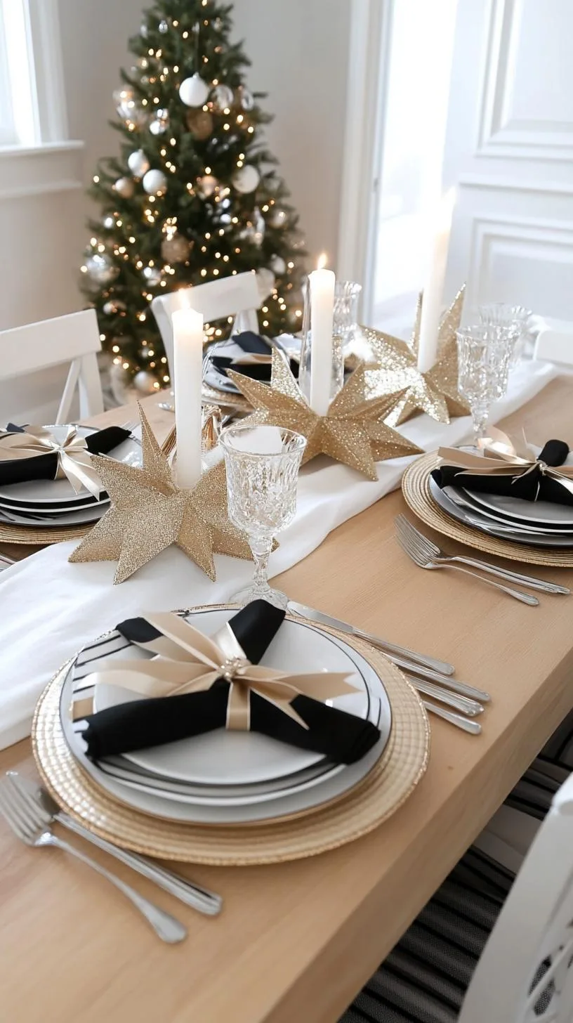 15 Unique Winter Tablescapes to Transform Your Dining Room 13 5. Monochrome Winter Tablescapes-0