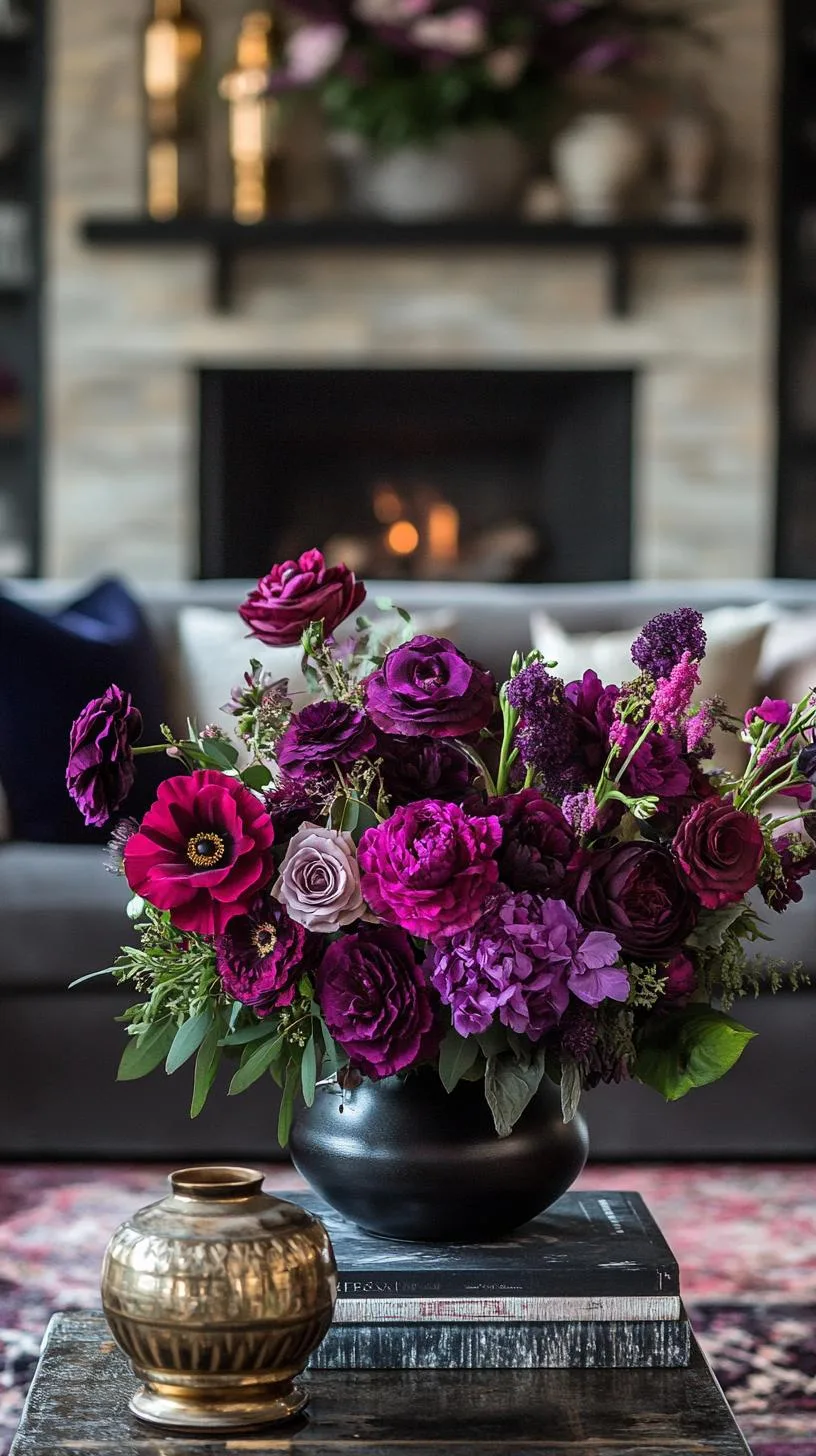 14. Moody Floral Farmhouse Arrangement-1