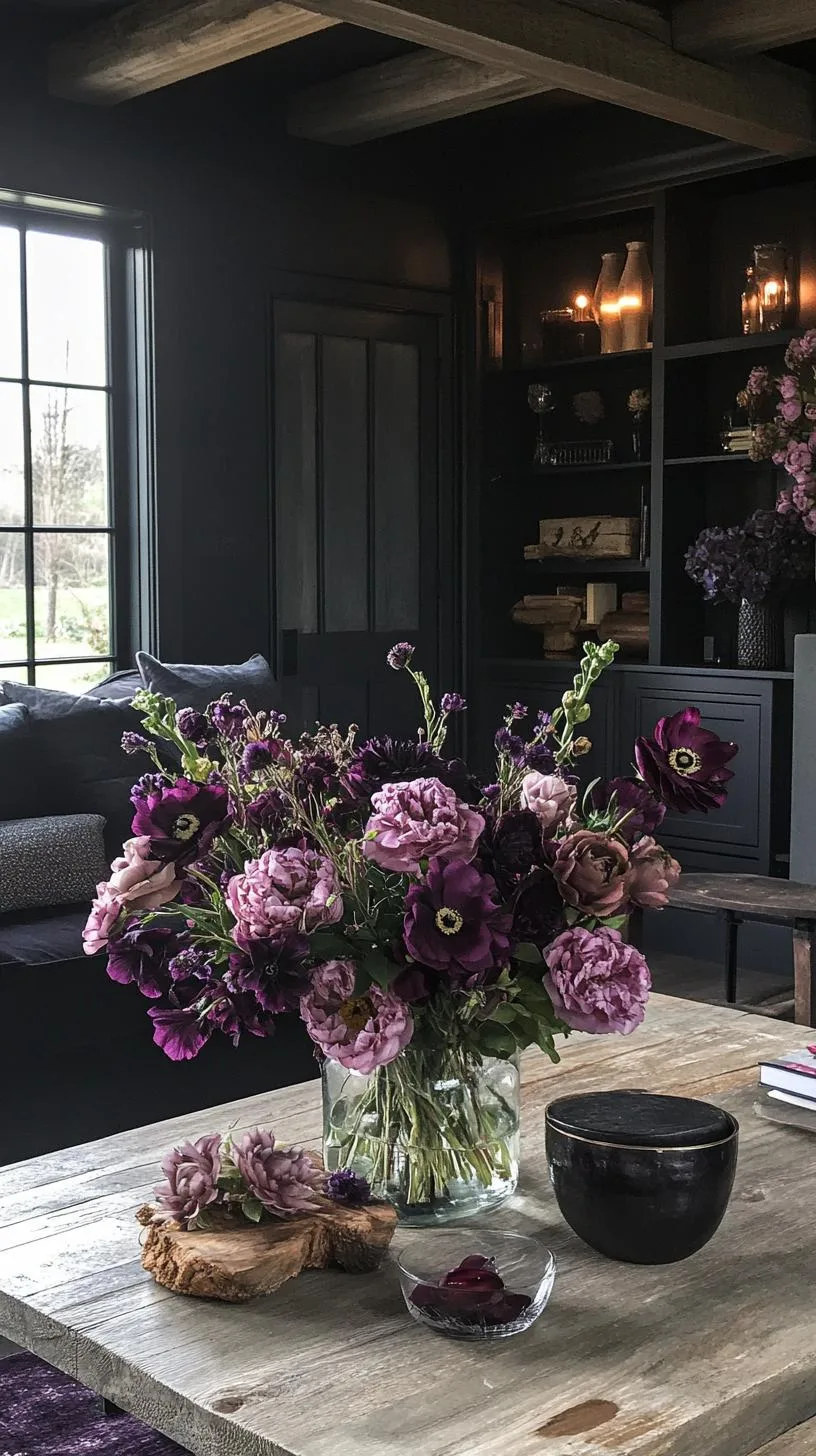 14. Moody Floral Farmhouse Arrangement-2