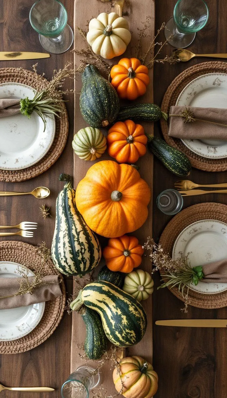 15 Unique Winter Tablescapes to Transform Your Dining Room 37 14. Seasonal Farm-to-Table Winter Decor-0