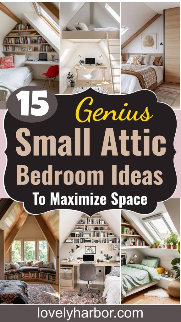 15 Genius Small Attic Bedroom Ideas To Maximize Space