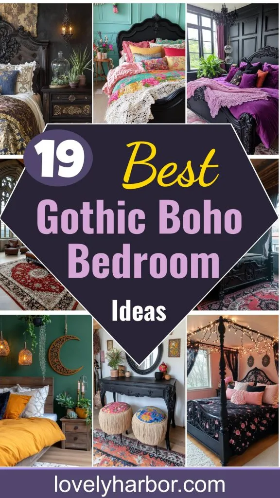 19 Best Gothic Boho Bedroom Ideas For A Dreamy Sanctuary