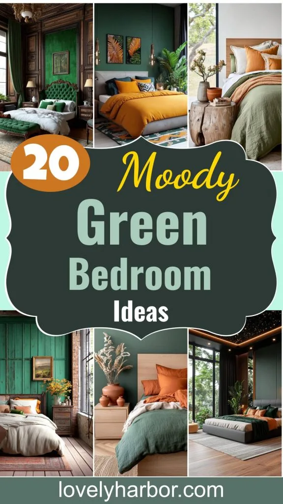 20 Moody Green Bedroom Ideas For A Cozy Retreat