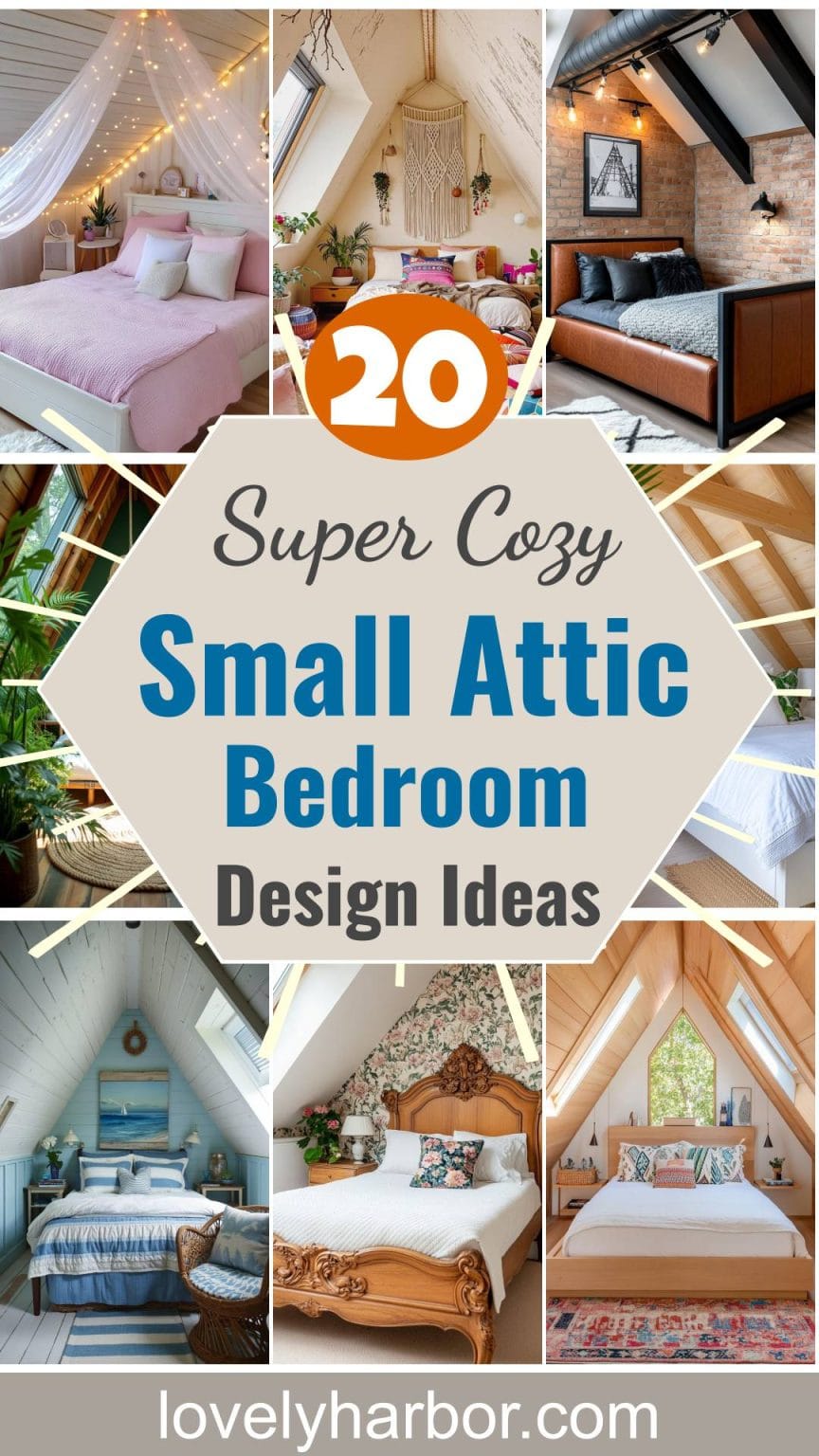 20 Super Cozy Small Attic Bedroom Ideas To Explore Today - Lovely Harbor