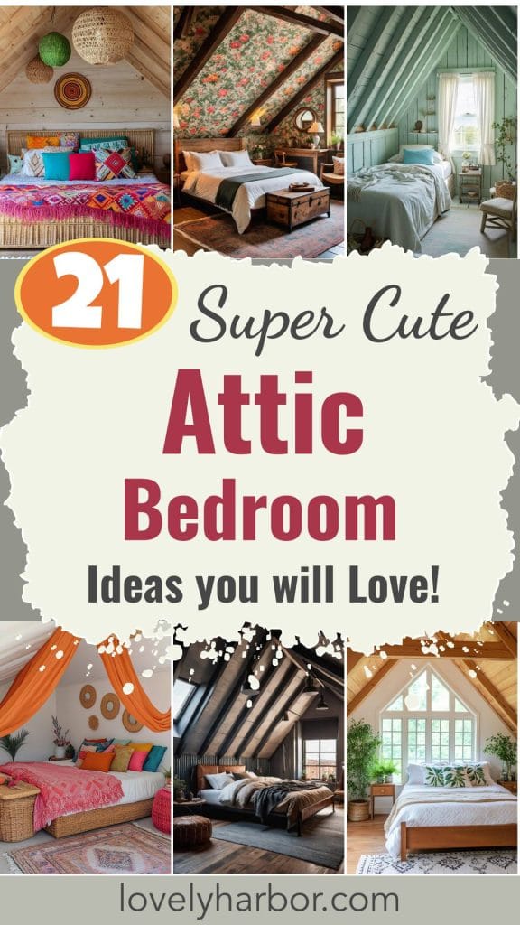 21 Cute Attic Bedroom Ideas You Will Love