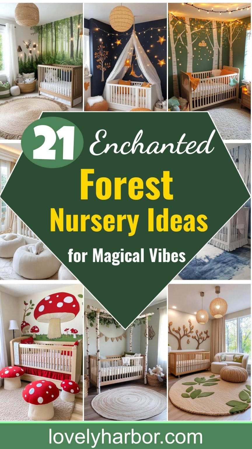 21 Enchanted Forest Nursery Ideas For Magical Vibes - Lovely Harbor