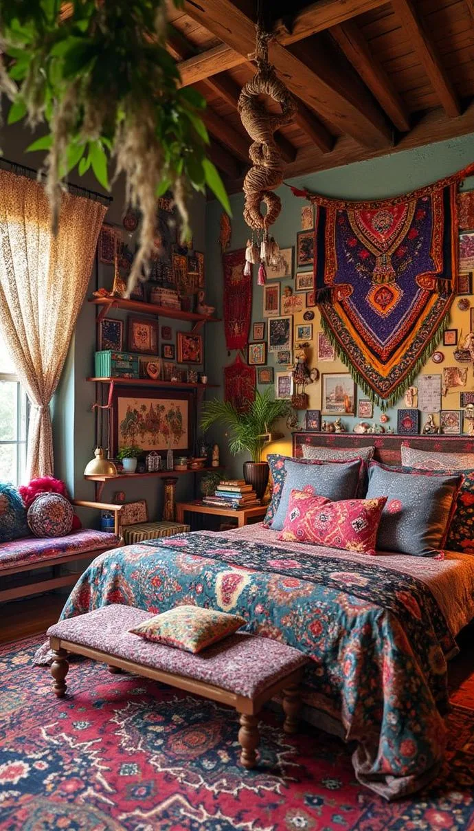 11. Bohemian Loft Decor Inspiration-0