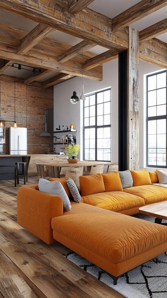 21 Best Industrial Farmhouse Living Room Ideas To Inspire - Lovely Harbor