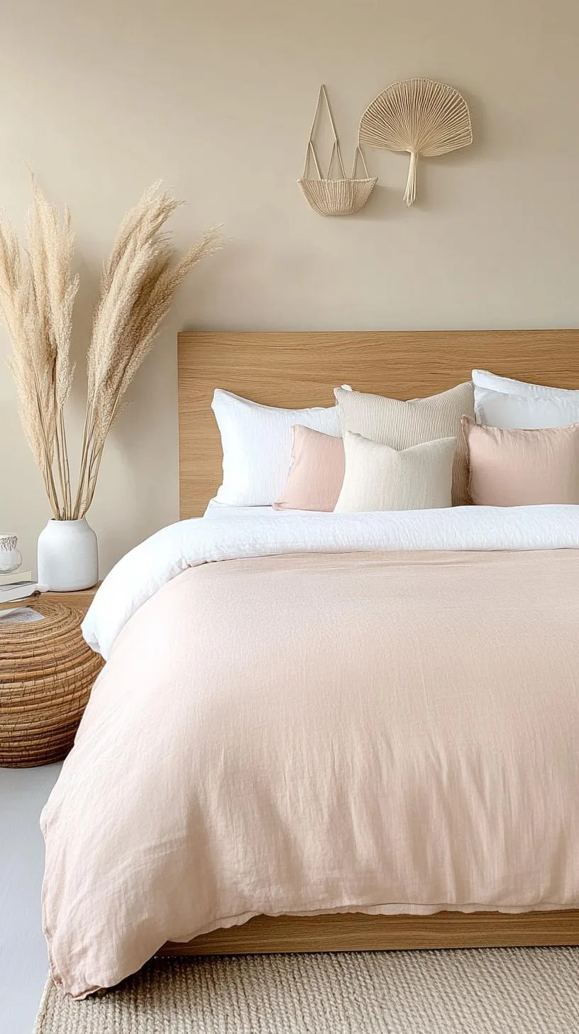 20 New Minimalist Bedroom Ideas to Inspire Your 2025 Refresh 45 8. Desert Minimalism: Adopt a soft desert color palette with sandy beiges and muted pinks-1