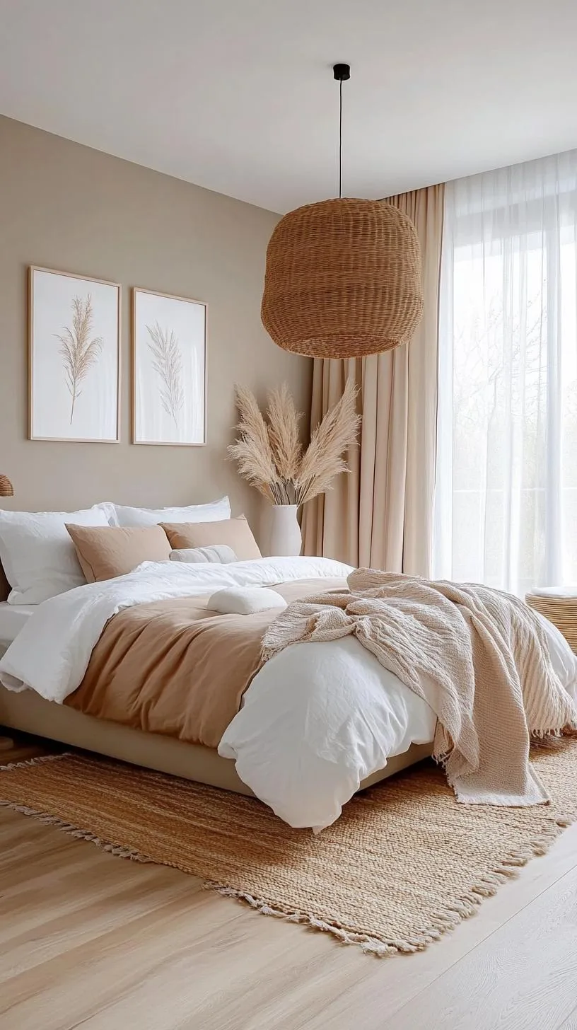 20 New Minimalist Bedroom Ideas to Inspire Your 2025 Refresh 48 8. Desert Minimalism: Adopt a soft desert color palette with sandy beiges and muted pinks-2