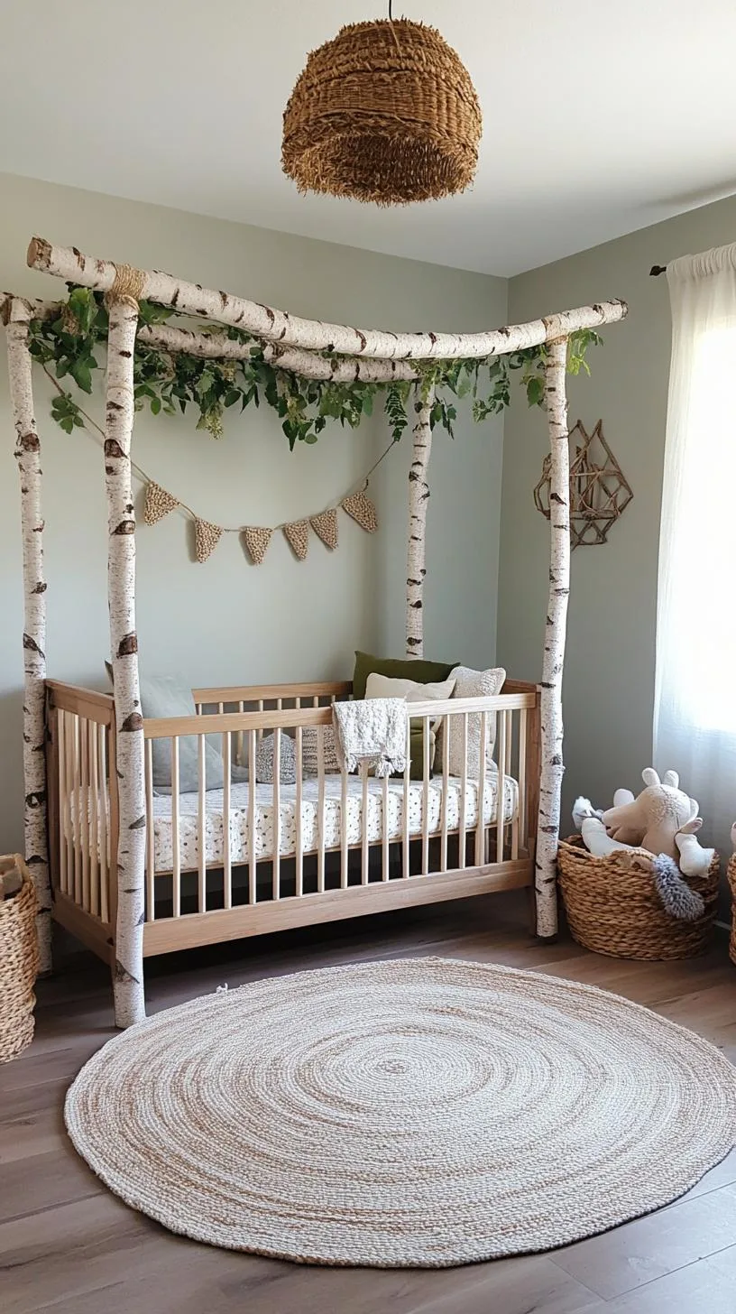 8. Forest Fantasy Retreat with Rustic Wood Pieces and Cozy Knits-0