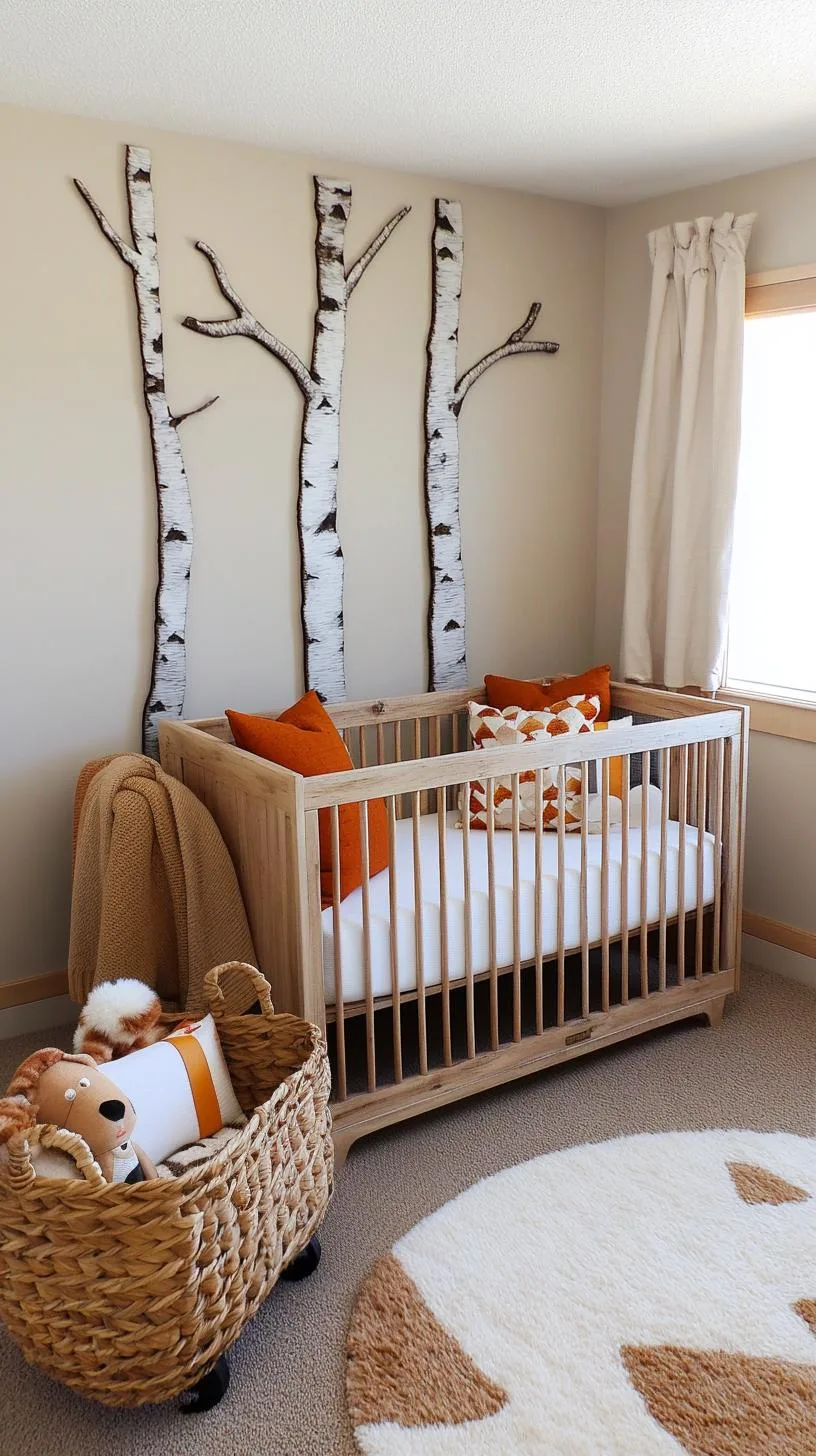 8. Forest Fantasy Retreat with Rustic Wood Pieces and Cozy Knits-1