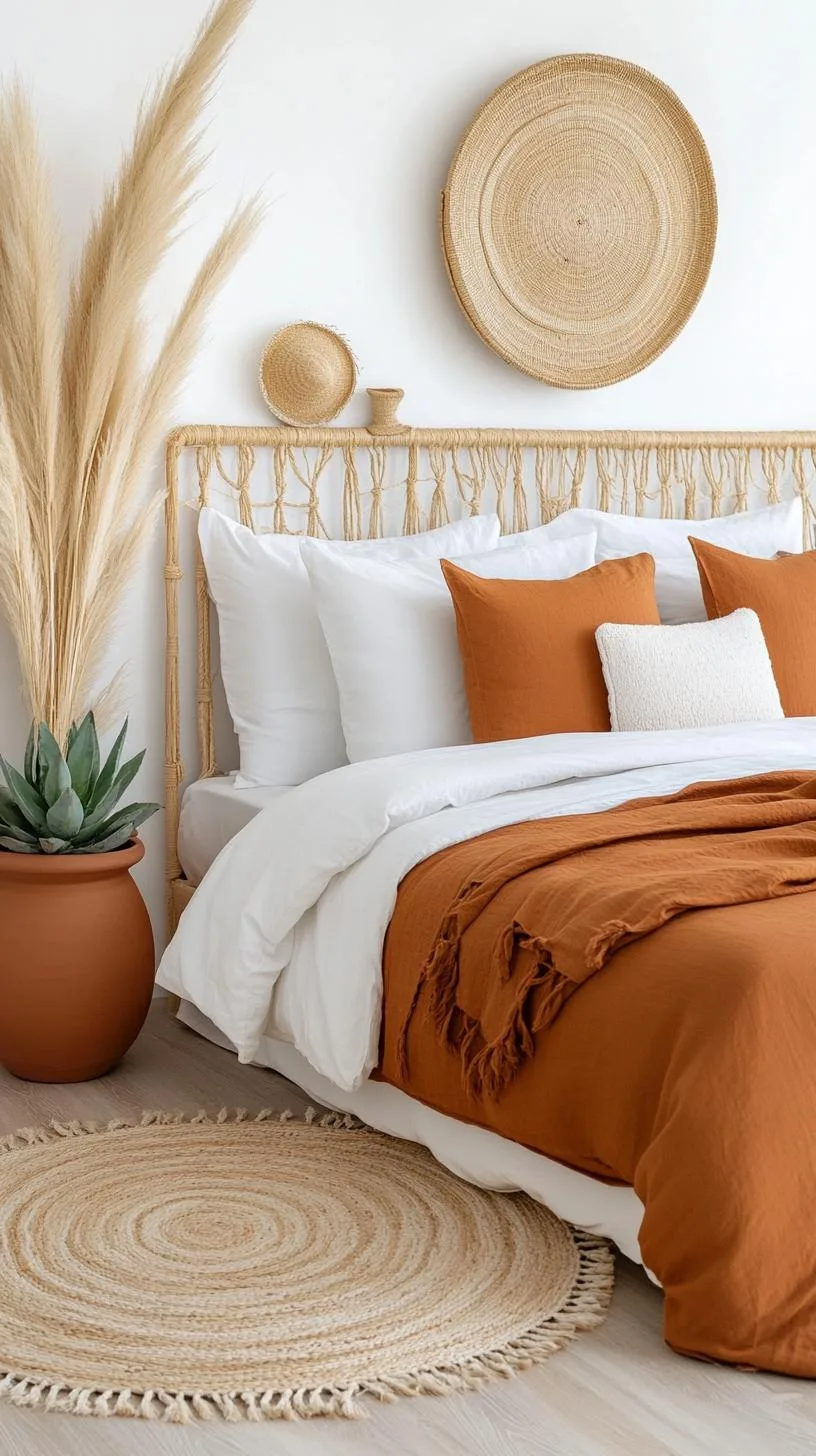 13. Integrate pampas grass and succulents in terracotta pots for an earthy, desert vibe-1