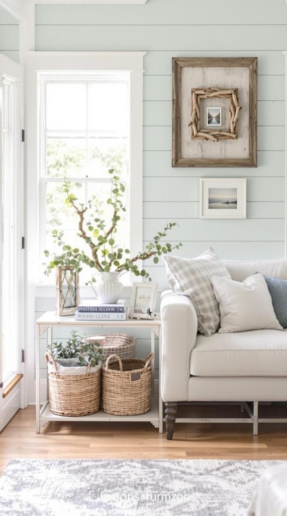 20 Unique Coastal Farmhouse Living Room Ideas That Wow - Lovely Harbor